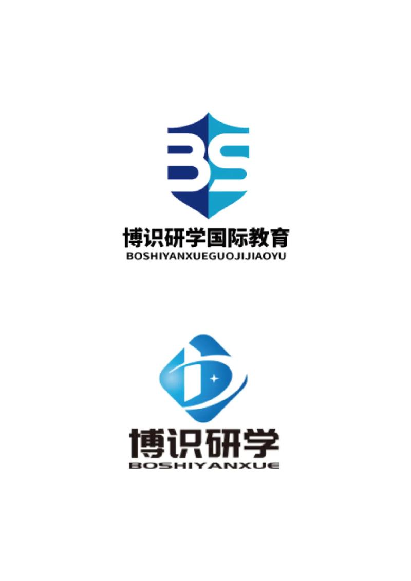 国际教育咨询公司企业商标标志logo设计.定稿哪款你猜得到吗
